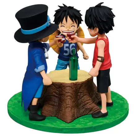 One Piece Dramatic Memories Ace & Sabo & Luffy Ichibansho Figur 10cm Produktfoto