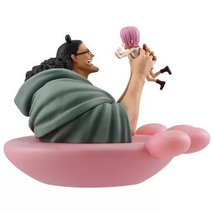 One Piece Dramatic Memories Kuma & Bonney Figur 13cm Produktfoto