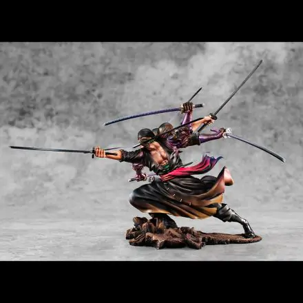 One Piece Excellent Model P.O.P PVC Statue SA-Maximum Roronoa Zoro Ver. Demon Spirit Kyuutouryuu Asura 17 cm termékfotója