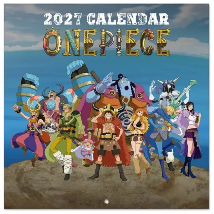 One Piece Wandkalender 2027 30 x 30 cm Produktfoto