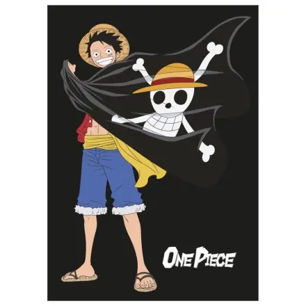 One Piece Flanell Decke 110x150cm Luffy Produktfoto