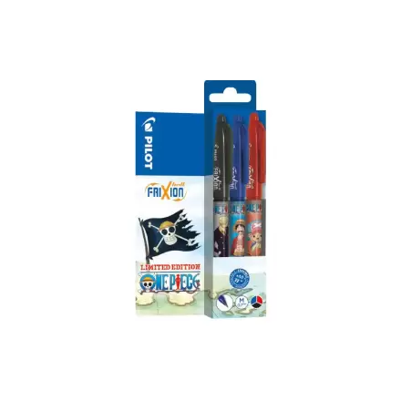 One Piece 3er-Packung Tintenroller FriXion Ball Limitierte Auflage LE 0,7 Produktfoto