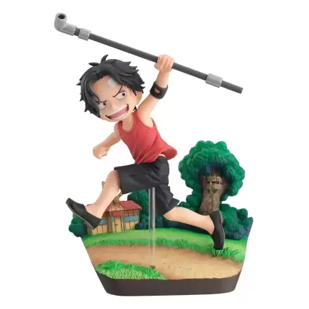 One Piece G.E.M. Serie PVC Statue Portgas D. Ace Run! Run! Run! 13 cm Produktfoto