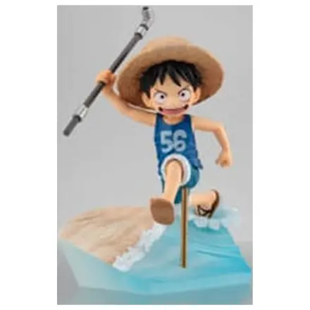 One Piece G.E.M. Series PVC Statue Monkey D. Luffy Run! Run! Run! 15th anniversary Ver. 12 cm Produktfoto