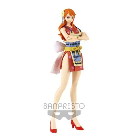One Piece Glitter & Glamours PVC Statue Nami Wanokuni Style II Ver. A 25 cm Produktfoto