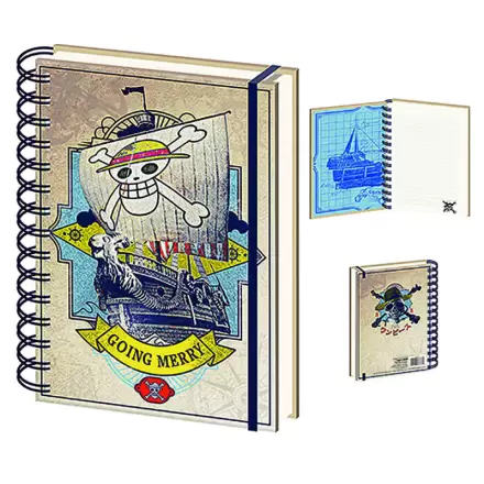 One Piece Going Merry A5 Notizbuch Produktfoto
