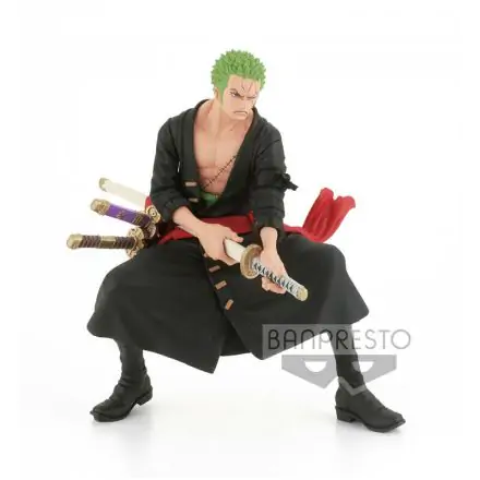 One Piece King of Artist Roronoa Zoro Wanokuni Figur 18cm Produktfoto