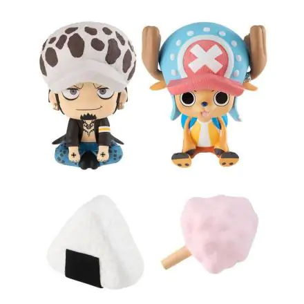 One Piece Look Up PVC Statuen Trafalgar Law & Tony Tony Chopper LTD Ver. 11 cm Produktfoto