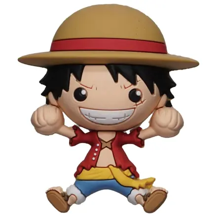 One Piece 3D Schaumstoffmagnet Luffy Produktfoto