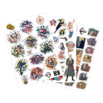 One Piece Aufkleber Set Produktfoto