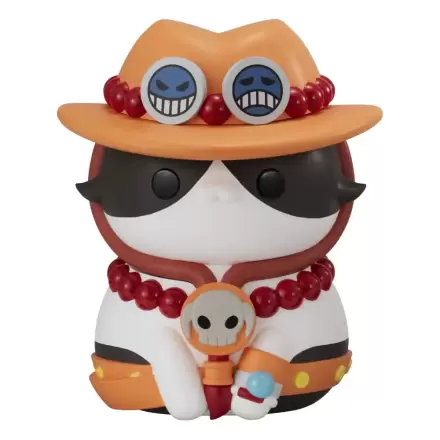 One Piece Mega Cat Project Nyanto! The Big Nyan Piece Series Sammelfigur Portgas D. Ace 10 cm Produktfoto