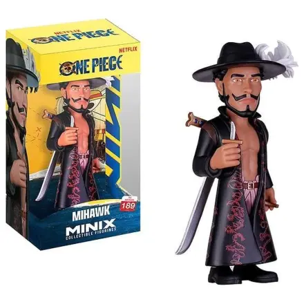 One Piece Mihawk Figur Minix 12cm Produktfoto