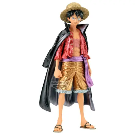 One Piece Premium Monkey D Luffy Die metallische Figur 30 cm Produktfoto