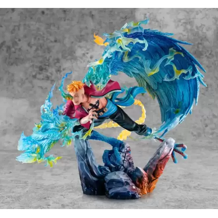 One Piece P.O.P MAS Maximum PVC Statue Marco the Phoenix Leader of 1st group of Whitebeard Pirates 32 cm termékfotója