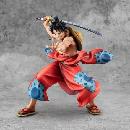One Piece P.O.P PVC Statue Warriors Alliance Ruffy Taro 17 cm Produktfoto