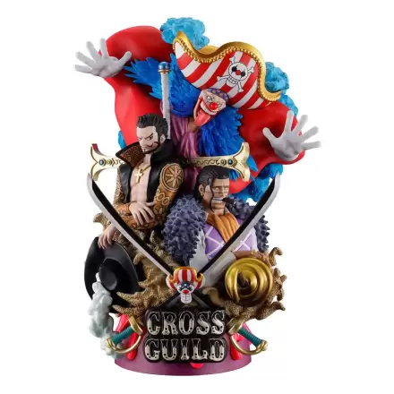 One Piece Petitrama DX PVC Mini-Statue Logbox Re Birth 03 Cross Guild 15 cm Produktfoto