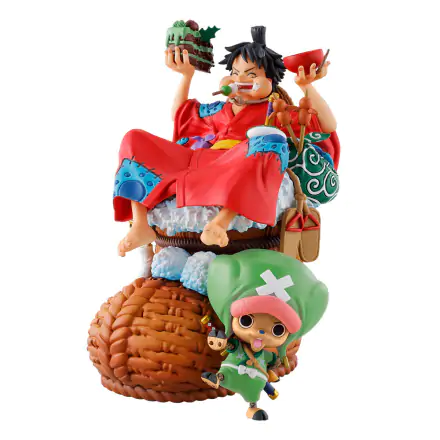 One Piece Petitrama DX PVC Mini-Statue Logbox Re Birth Vol. 1 11 cm Produktfoto