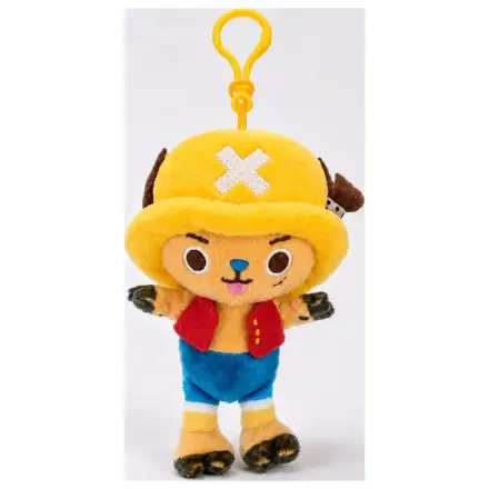 One Piece Plüsch Schlüsselanhänger Chopper x Luffy / Ruffy 11 cm Produktfoto