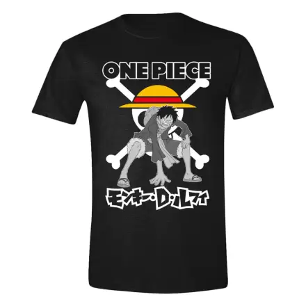 One Piece T-Shirt Luffy Skull termékfotója