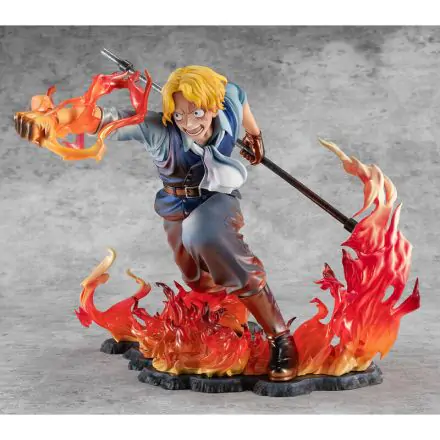 One Piece Excellent Model P.O.P. PVC Statue Sabo Fire Fist Inheritance Limited Edition 15 cm Produktfoto