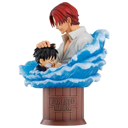 One Piece Red Hair Pirates Shanks & Luffy Figur 15cm Produktfoto