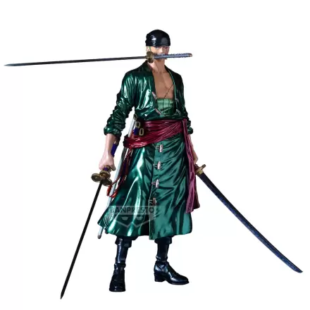 One Piece Roronoa Zoro Premium Die Metallic Figur 30cm Produktfoto