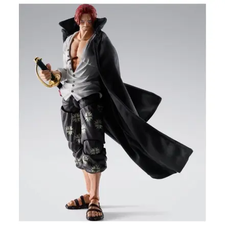 One Piece S.H.Figuarts Actionfigur Shanks -Marineford- 17 cm Produktfoto