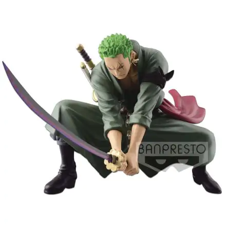 One Piece Scultures Big Zoukeio 4 Zoro Figur 13cm Produktfoto