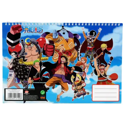 One Piece Team A/4 Spiral Skizzenbuch, 30 Blatt Produktfoto