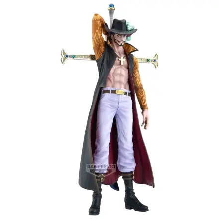 One Piece The Brush Dracule Mihawk Figur 34 Zentimeter Produktfoto