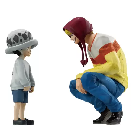 One Piece The Unbreakable Law Trafalgar Law & Corazon Ichibansho Figuren 11 cm Produktfoto