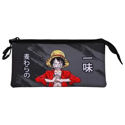 One Piece dreifaches Federmäppchen Produktfoto