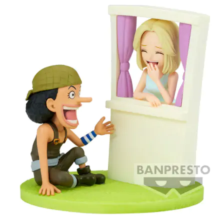 One Piece Usopp &Kaya Log Stories Figur 7cm termékfotója