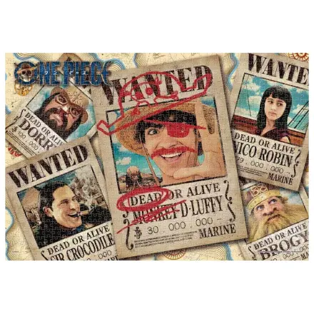 One Piece 1000-teiliges Puzzle Wanted Produktfoto