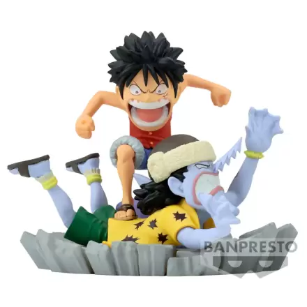 One Piece WCF Log Stories Luffy vs Arlong Figur 7cm termékfotója