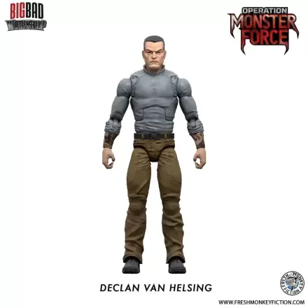 Operation: Monster Force Actionfigur 1/12 Declan Van Helsing 15 cm termékfotója