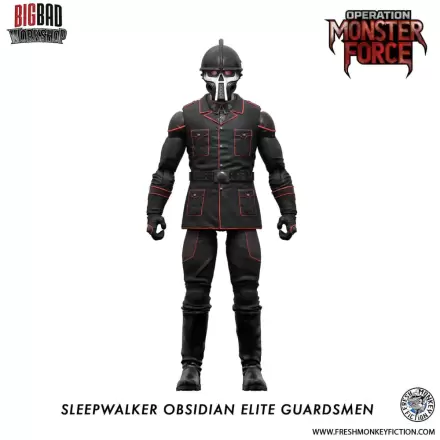 Operation: Monster Force Actionfigur 1/12 Sleepwalker Obsidian Elite Guardsmen 15 cm Produktfoto