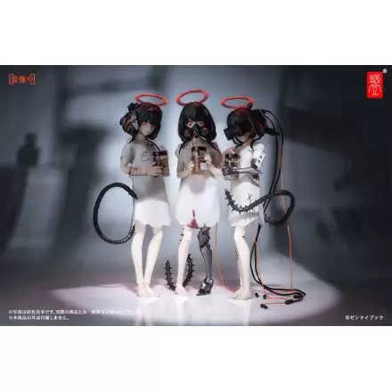 Original Character Actionfiguren Kit 1/12 Three Wise Monkeys See no Evil, Hear no Evil, Speak no Evil Premium Set 14 cm Produktfoto