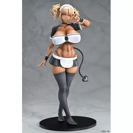 Original Character Statue 1/6 Black Gal Maid Succubus Cocoa 30 cm Produktfoto