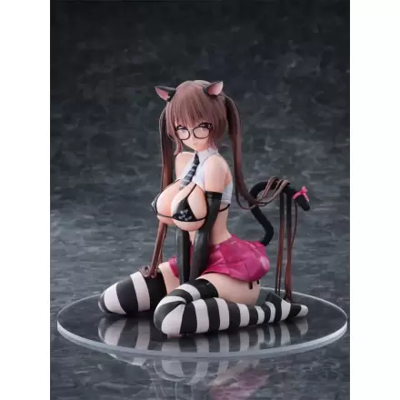 Original Character Statue 1/6 Itazura Cat miumiu, illustriert von Mataro, 17 cm Produktfoto