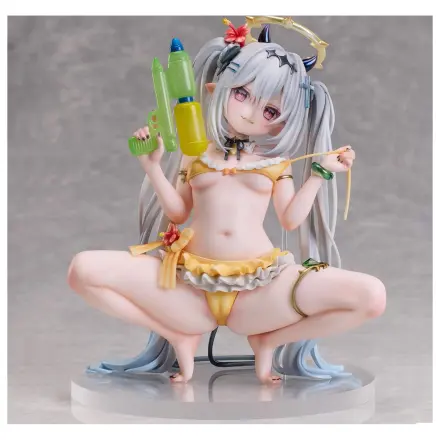 Original Character PVC Statue 1/6 Silver-Haired Girl Illustriert von Chihiro 18 cm Produktfoto