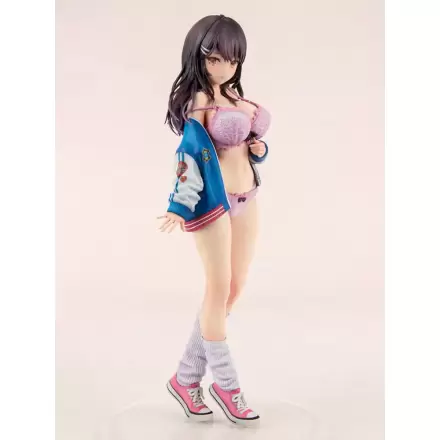 Original Charakter PVC-Statue 1/6 Sukajan Jacket Kanojo wa Cool de Itai! Kyouka Kagura 27 cm Produktfoto