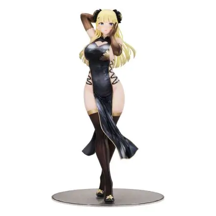 Original Character Statue 1/7 China Girl Black Ver. Illustrated by Oekakizuki 20 cm Produktfoto