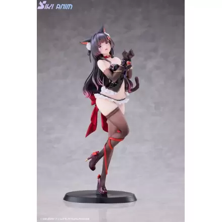 Original Character PVC Statue 1/7 Shibarare Cat Ruhuna-chan Deluxe Edition 26 cm termékfotója