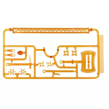 Original Character Plastic Model Kit Pop Series04:Shinobi3 Clear Orange 2 cm Produktfoto
