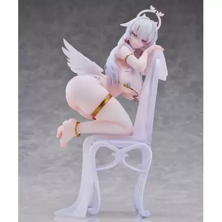 Original Character Statue 1/6 Pure White Angel-chan Tapestry Set Edition 27 cm Produktfoto