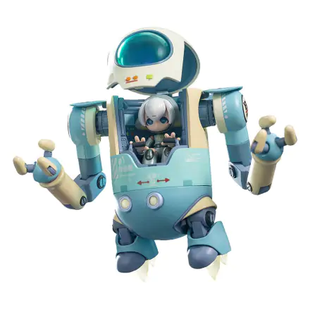 Original Character Plastic Model Kit Alloy Articulated Assemblable Model Topupu Robot 12 cm Produktfoto