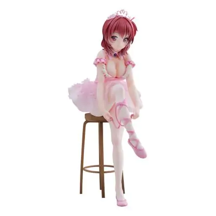 Original Character PVC Statue Anmi Illustration Flamingo Ballet Red Hair Girl 24 cm Produktfoto