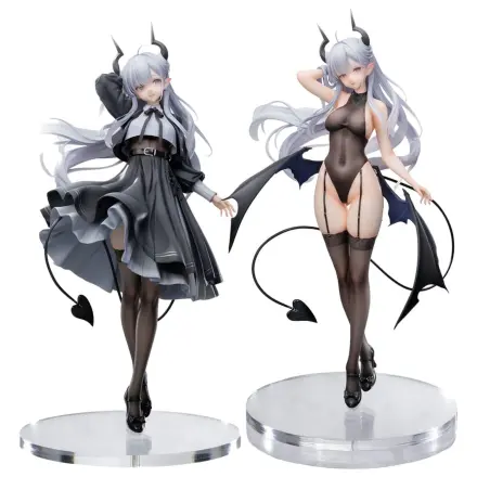 Original Character Fantasias Series Statue 1/6 Set aus 2 Thea-chan Apprentice Succubus Ver. (Regular Outfit & Underwear Edition) 29 cm Produktfoto