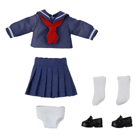 Original Character for Nendoroid Doll Figuren Outfit set: Long-Sleeved Sailor Outfit (Navy) Produktfoto